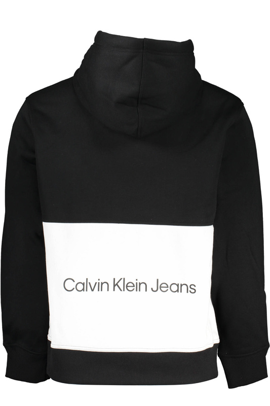 CALVIN KLEIN MĘSKA BLUZA BEZ ZAMKA, CZARNA