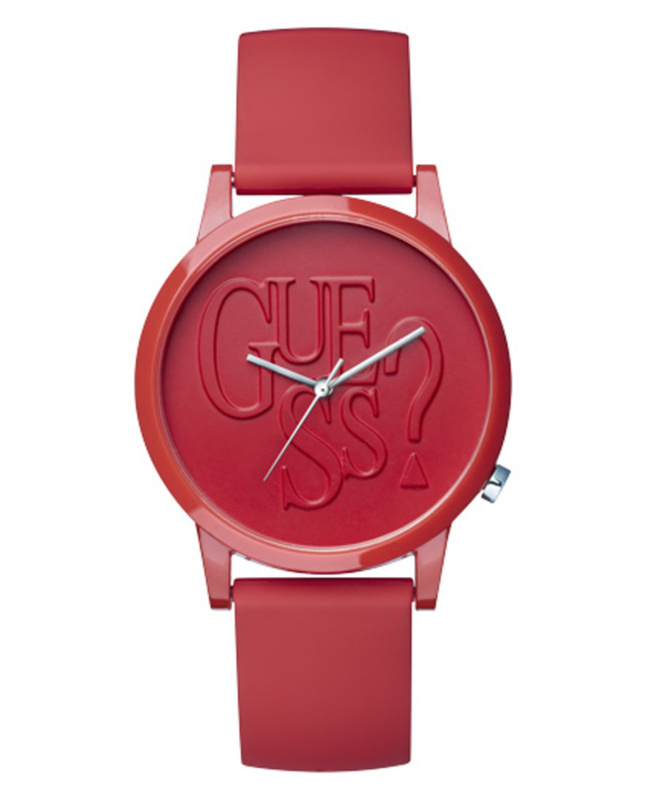Zegarek GUESS V1019M3-NA. Kwarcowy, Kolor czerwony. Mężczyzna.