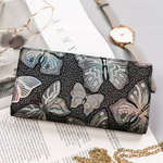 Skórzany damski portfel Peterson PTN 421431-ONBF