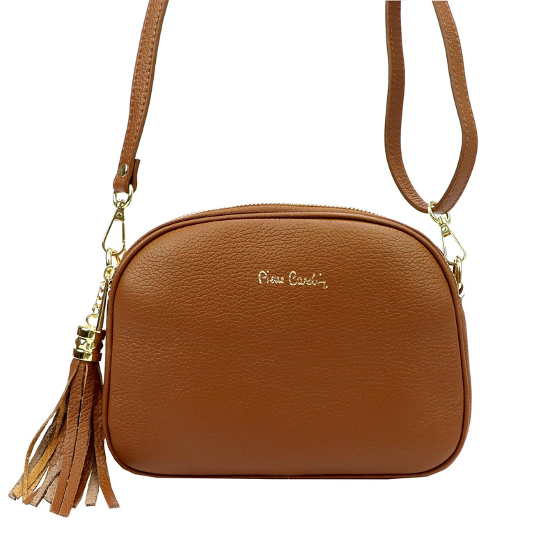 Elegancka Listonoszka skórzana od Pierre Cardin