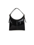 Czarna skórzana torebka shopper Giulia Monti GM1642
