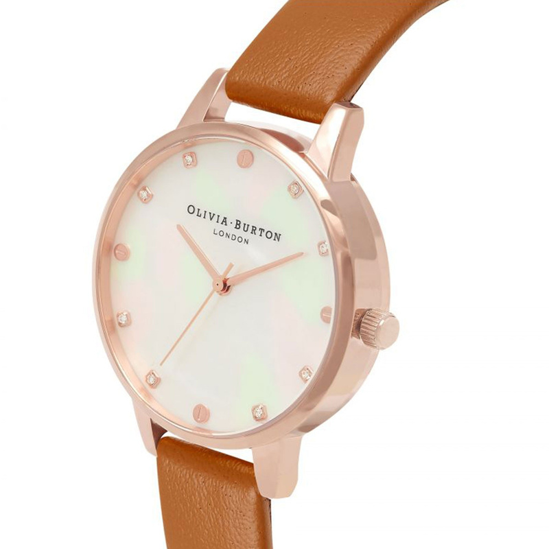 Zegarek OLIVIA BURTON OB16SE18. Kwarcowy, Kolor biały. Kobieta.