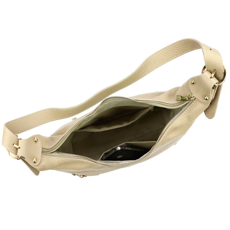 Luka damska torebka na ramię skóra naturalna pojemna listonoszka miejska