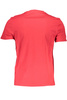 GUESS JEANS MĘSKI T-SHIRT Z KRÓTKIM RĘKAWEM CZERWONY