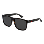 Okulary GUCCI GG0010S-003. Okulary przeciwsłoneczne, Kolor brązowy. Mężczyzna.