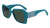 Okulary KARL LAGERFELD KL6140S531730. Okulary przeciwsłoneczne, Kolor zielony. Kobieta.