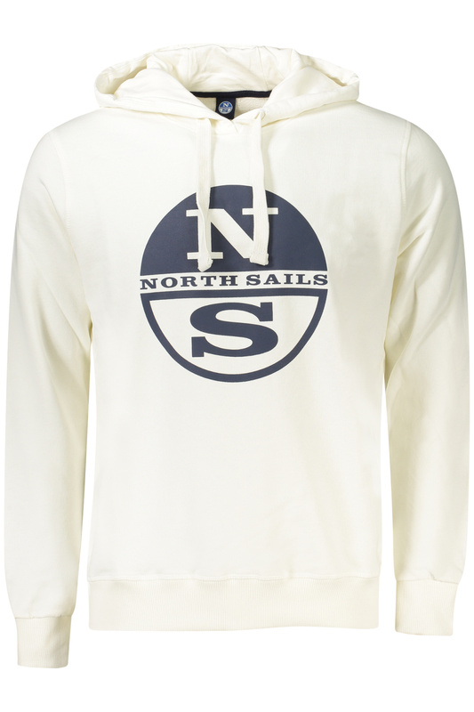 NORTH SAILS MĘSKA BLUZA Z ROZPINANYM NA ZAMEK BIAŁA