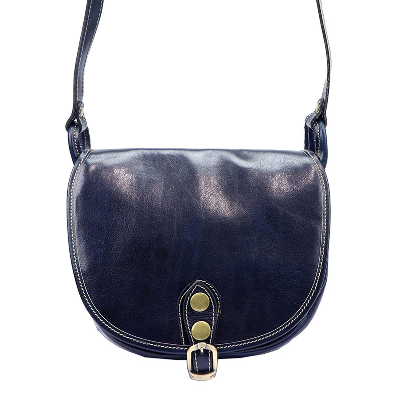 Florence damska listonoszka skóra naturalna torebka na ramię klapa magnes