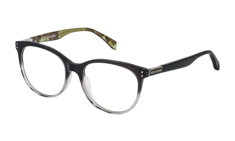 Okulary ZADIG&VOLTAIRE VZV123530W40. Okulary, Kolor czarny szary. Kobieta.