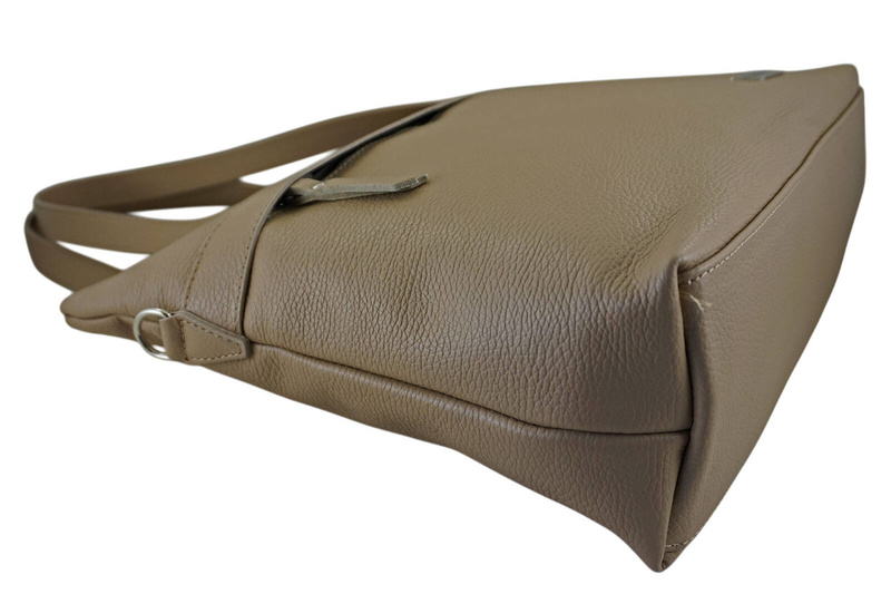 Torebka skórzana shopperbag na ramię Barberini's