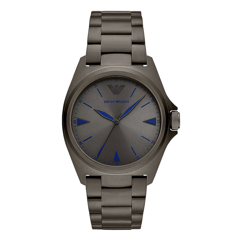Zegarek ARMANI AR11381. Kwarcowy, Kolor szary. Mężczyzna.