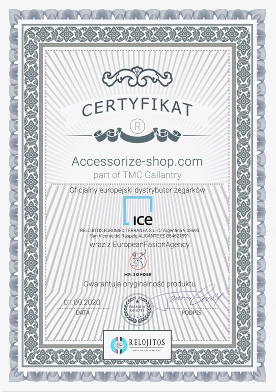 Zegarek ICE IC020325. Kwarcowy, Kolor czerwony. Dziecko.