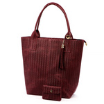 Damska torebka ze skóry naturalnej Luka 26-028 TOREBKA+PORTFEL