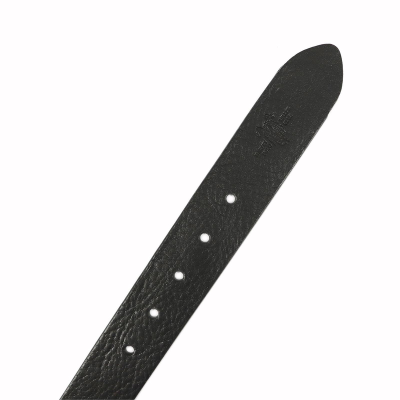 Harvey Miller męski pasek do spodni skóra naturalna klasyczna klamra