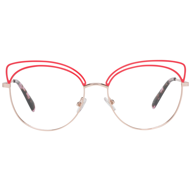 Okulary PUCCI EP5123-54068. EYEGLASSES, Kolor czerwony. Kobieta.