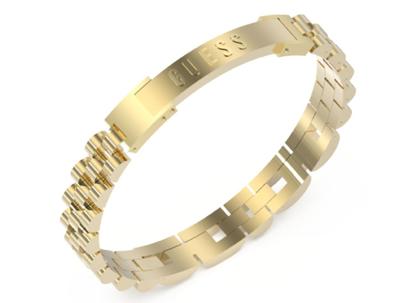 Biżuteria GUESS JUMB03202JWYG. Bransoletka, Kolor złoty. Mężczyzna.