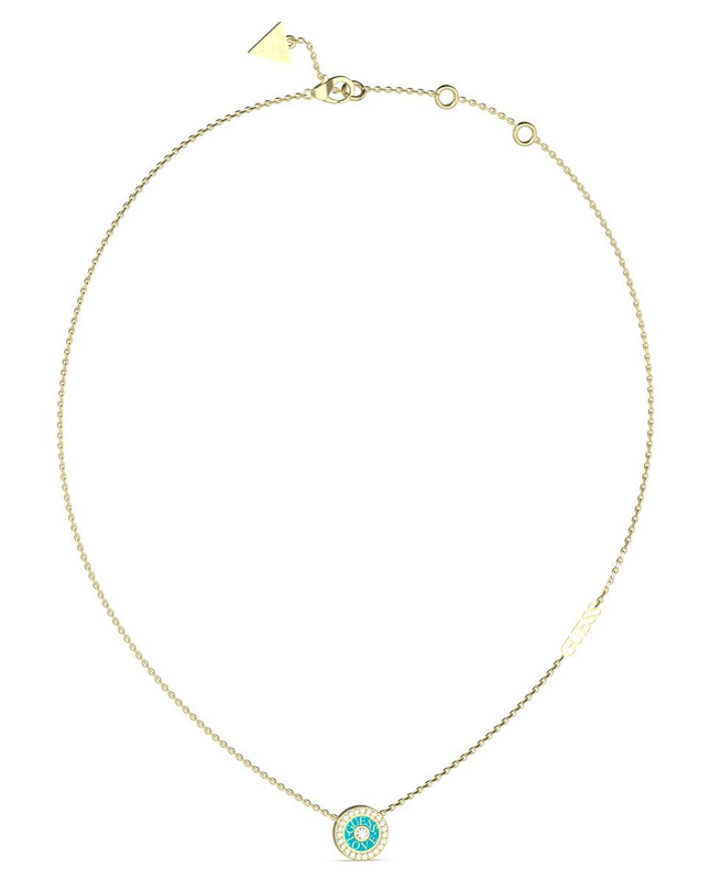 Biżuteria GUESS JUBN04080JWYG. Naszyjnik, Kolor złoty. Kobieta.