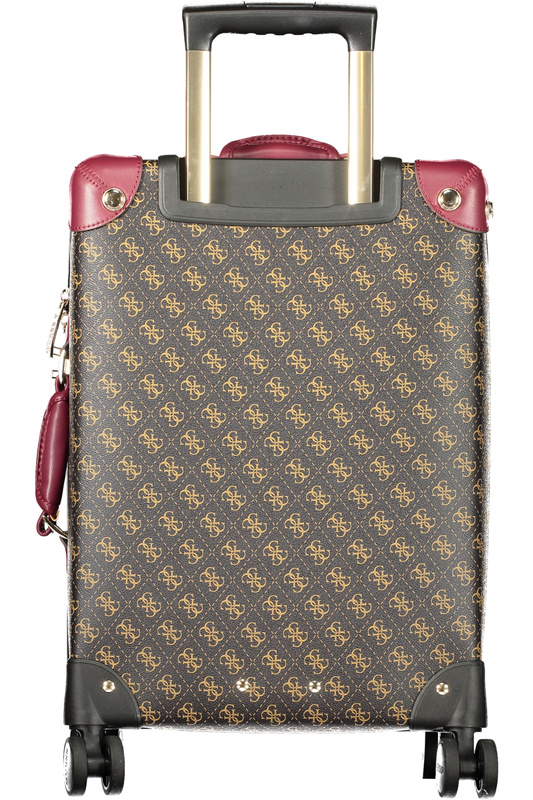 GUESS JEANS ŚREDNIA WÓZEK NA KÓŁKACH DAMSKI BRĄZOWY