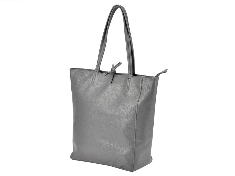 Patrizia damska shopperbag skóra naturalna duża torebka na ramię troczek