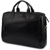Torba męska skórzana na ramię laptopa duża czarna biznesowa Beltimore N01