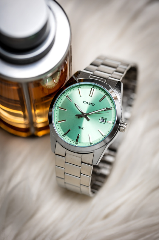 ZEGAREK MĘSKI CASIO MTP-VD03D-3A2 + BOX (zd201l)