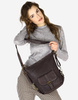 Torba skórzana dla wymagających z opcją plecak old school leather bag - MARCO MAZZINI ciemny brąz caffe