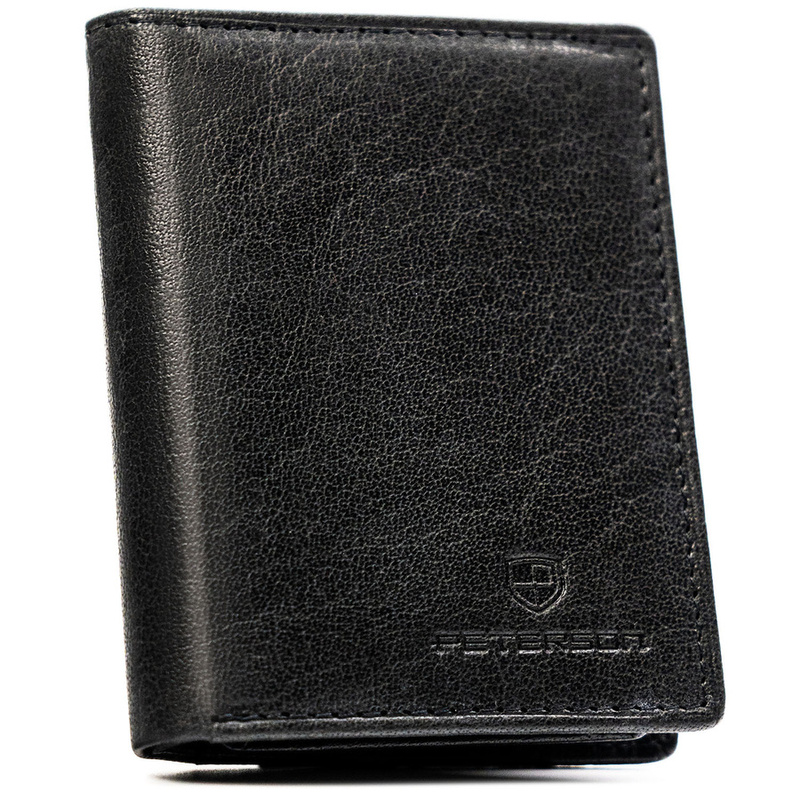 Skórzany męski portfel Peterson PTN RM-12-BUF