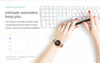 SMARTWATCH DAMSKI G. Rossi G.RSWBF1-4D2-2 rosegold/black (sg001f) + DODATKOWY PASEK