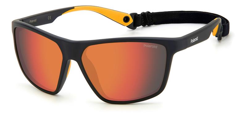 Okulary POLAROID PLD7040S71C. Okulary przeciwsłoneczne, Kolor czarny. Mężczyzna.