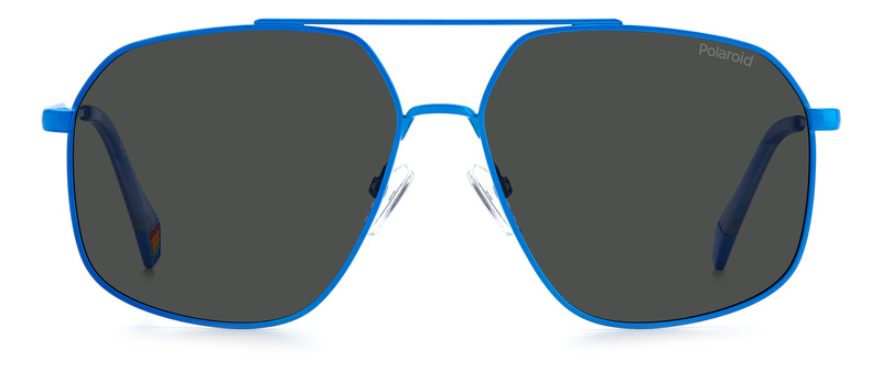 Okulary POLAROID PLD6173SMVUM9. Okulary przeciwsłoneczne, Kolor niebieski. Unisex.