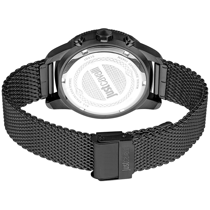 Zegarek JUST CAVALLI JC1G215M0065. Kwarcowy, Kolor zielony. Mężczyzna.