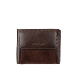 Mały skórzany portfel RFID brązowy Canaletto PM1055s160GR