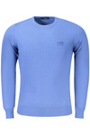 CAVALLI CLASS MĘSKI SWETER NIEBIESKI