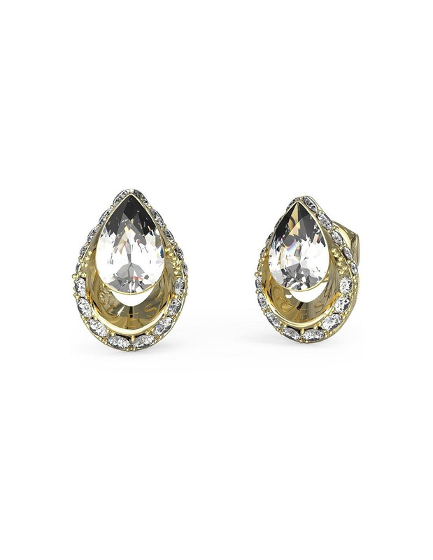 Biżuteria GUESS JUBE03393JWYG. Kolczyki, Kolor szary. Kobieta.