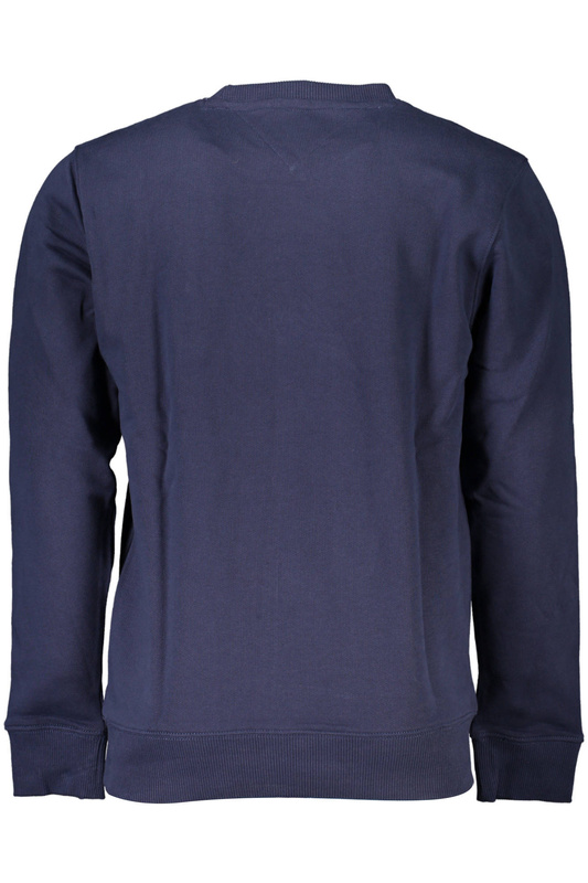 NIEBIESKA BLUZA MĘSKA TOMMY HILFIGER BEZ ZAMKA