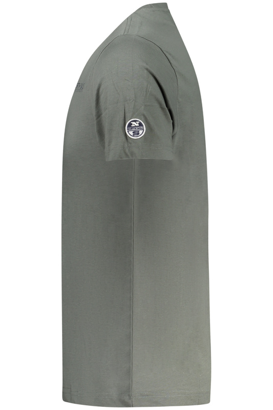 NORTH SAILS MĘSKA KOSZULKA Z KRÓTKIM RĘKAWEM W KOLORZE ZIELONYM