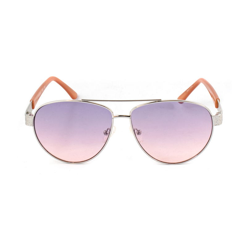 Okulary GUESS GF0414-6010B. Okulary przeciwsłoneczne, Kolor szary. Unisex.