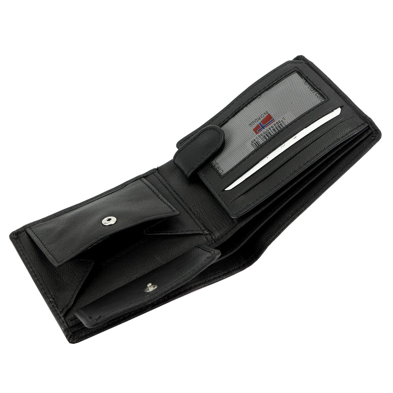 Skórzany męski portfel Nordee HARE 035