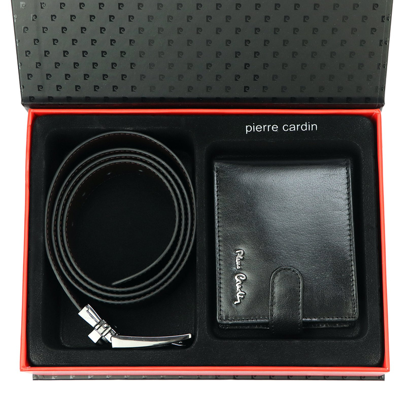 Meski zestaw prezentowy skóra naturalna Pierre Cardin ZG-2-324A-FWJ