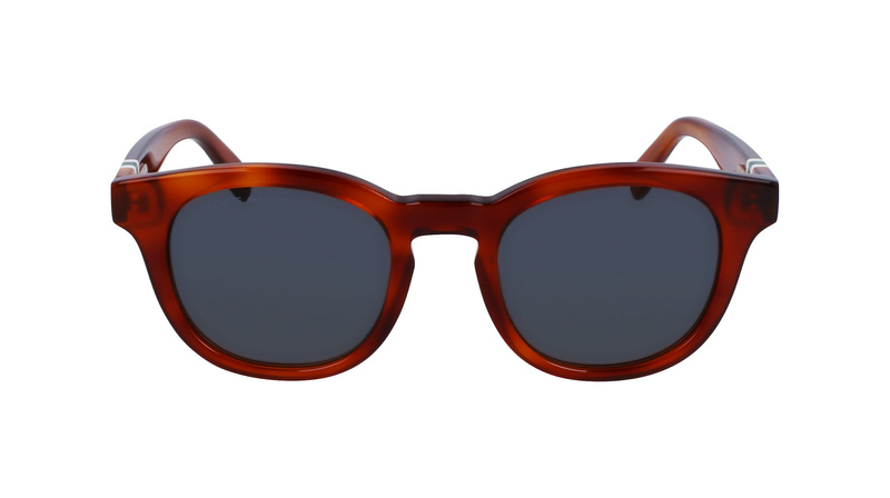 Okulary LACOSTE L6006S-218. Okulary przeciwsłoneczne, Kolor brązowy. Mężczyzna.