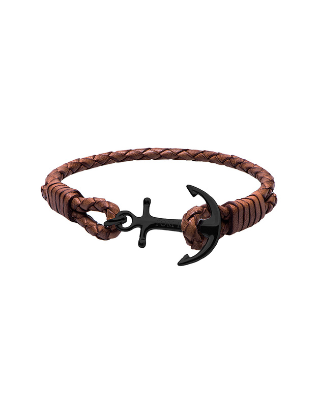 Biżuteria TOM HOPE TM0253. Bransoletka, Kolor czarny. Unisex.