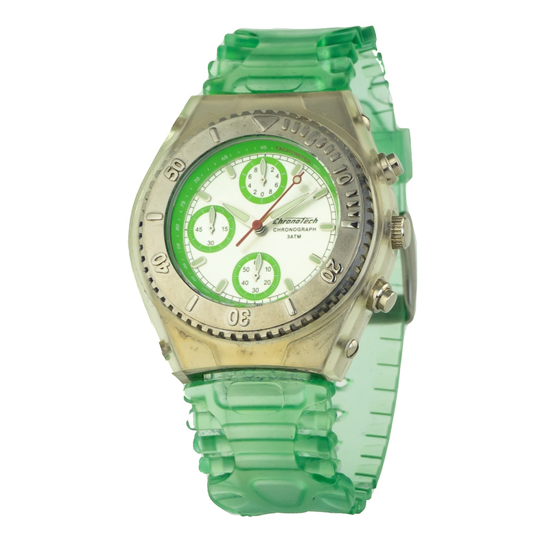 Zegarek CHRONOTECH CT7284-07. Kwarcowy, Kolor srebrny. Unisex.