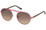 Okulary GUESS GU3028-5573F. Okulary przeciwsłoneczne, Kolor różowy. Unisex.