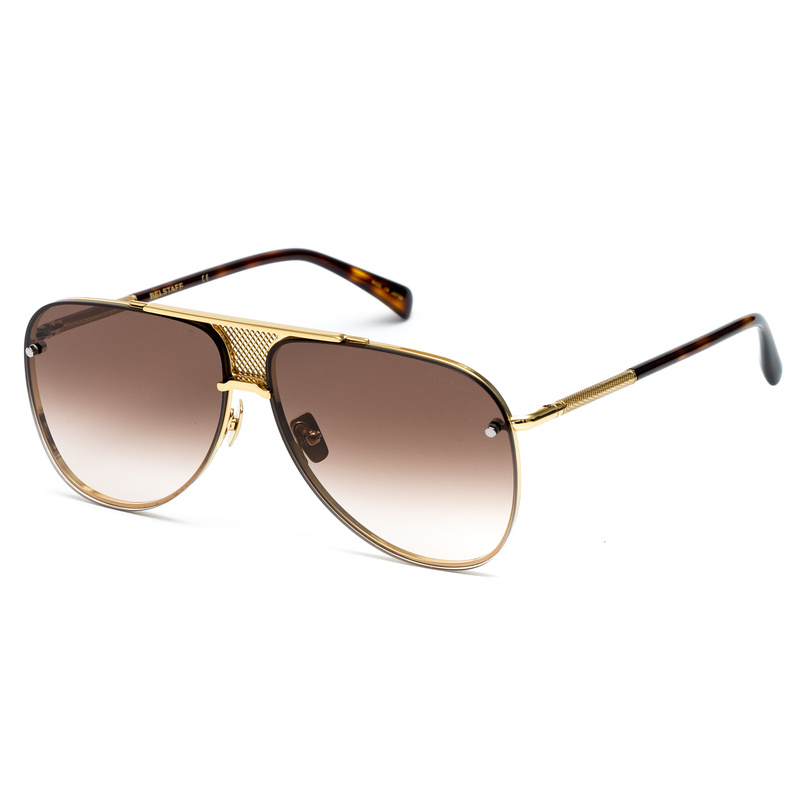 Okulary BELSTAFF BECKINGONSHI. Okulary przeciwsłoneczne, Kolor złoty. Mężczyzna.