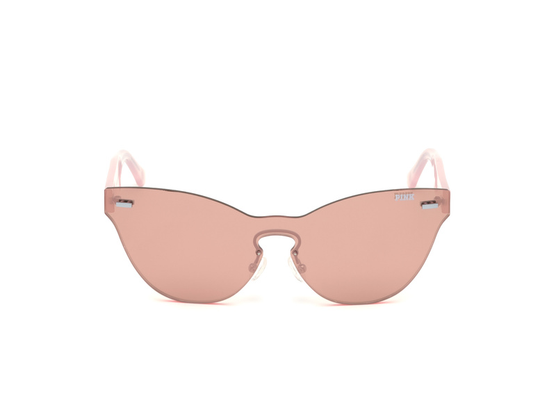 Okulary VICTORIA'S SECRET PINK PK0011-72T. Okulary przeciwsłoneczne, Kolor ROSE. Kobieta.