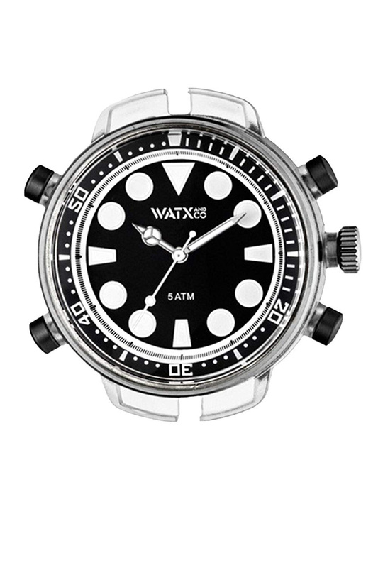 Zegarek WATXANDCO RWA5700. Kwarcowy, Kolor czarny. Unisex.