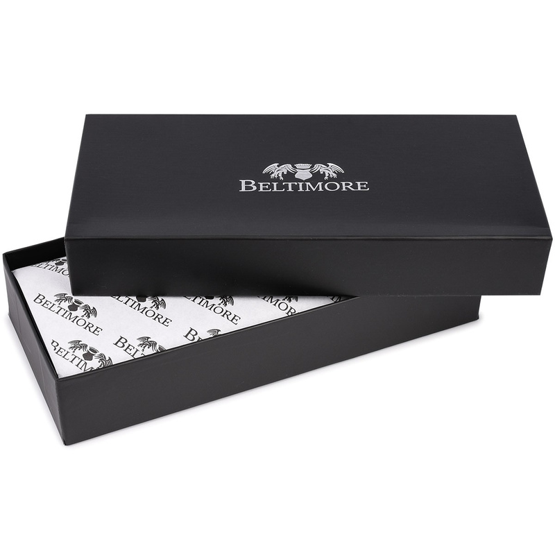 Piórnik Skórzany etui na pióro granatowe Beltimore J03