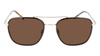 Okulary ZEISS ZS22108S55192. Okulary przeciwsłoneczne, Kolor brązowy. Mężczyzna.