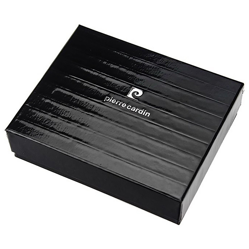 Zgrabny Skórzany męski portfel Pierre Cardin RFID