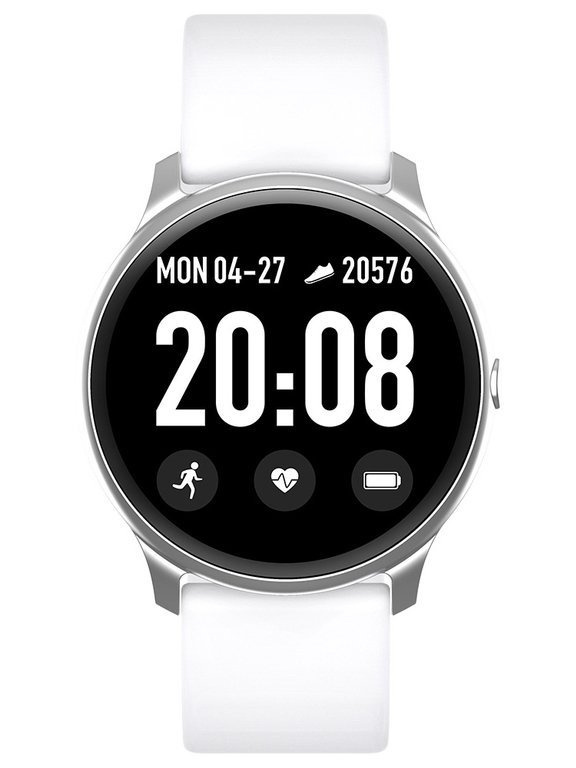 SMARTWATCH UNISEX G. Rossi SW010-1 silver/white (sg005a)